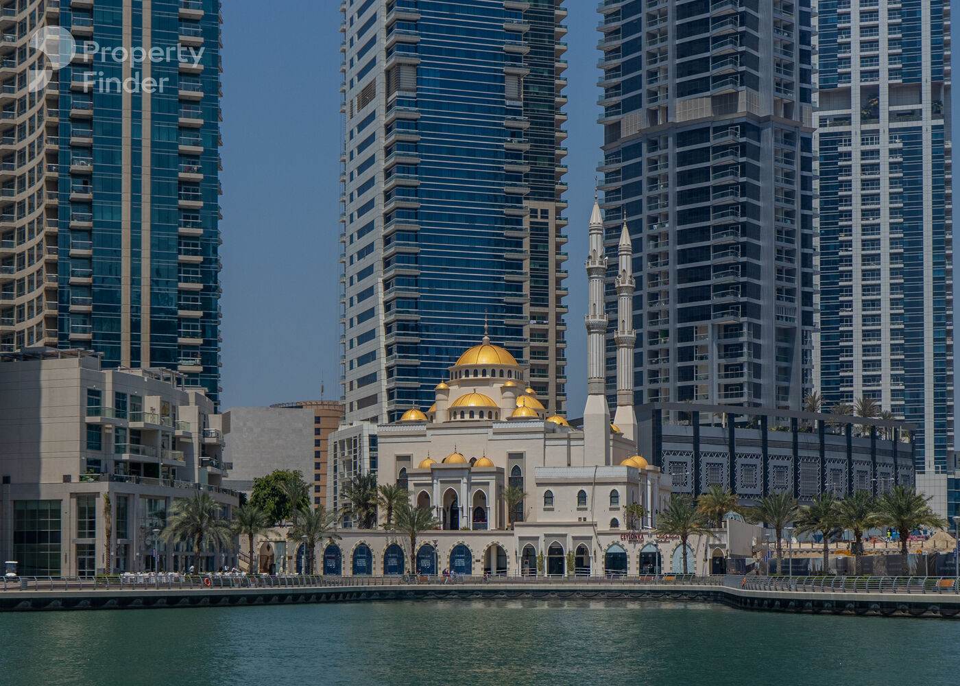 Dubai Marina Moon, United Arab Emirates Dubai Marina Moon, United Arab Emirates
