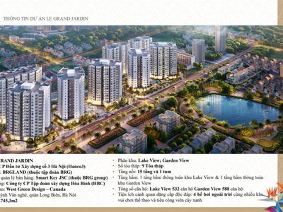 Le Grand Jardin Sai Dong, Vietnam Le Grand Jardin Sai Dong, Vietnam