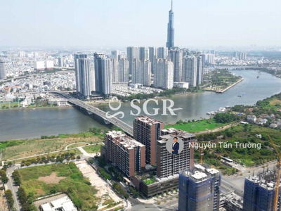 The River Thu Thiem, Vietnam The River Thu Thiem, Vietnam