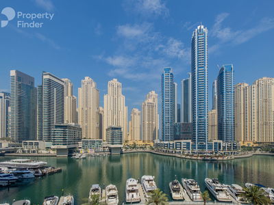 Dubai Marina Moon, United Arab Emirates  Dubai Marina Moon, United Arab Emirates