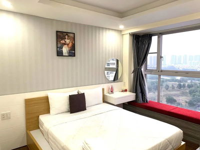 Scenic Valley with pool and recreation areas, Vietnam  Scenic Valley with pool and recreation areas, Vietnam