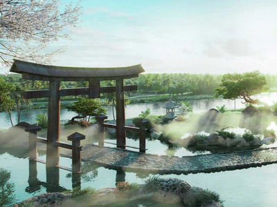 Swan Lake Onsen Project, Vietnam Swan Lake Onsen Project, Vietnam